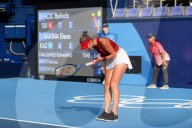 TOKIO 2020 OLY - Belinda Bencic reagiert nach ihrem Sieg im Halbfinale des Dameneinzel-Tennis 