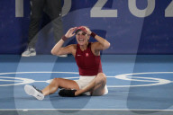 TOKIO 2020 OLY - Tennis: Belinda Bencic holt Gold im Tennis-Einzel
