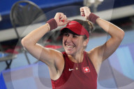 TOKIO 2020 OLY - Tennis: Belinda Bencic holt Gold im Tennis-Einzel