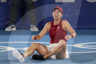 TOKIO 2020 OLY - Tennis: Belinda Bencic holt Gold im Tennis-Einzel