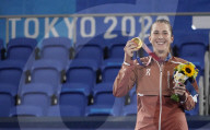 TOKIO 2020 OLY - Tennis: Belinda Bencic holt Gold im Tennis-Einzel