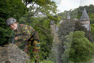 ROYALS - Prinzesssin Elisabeth von Belgien beim Praktikum im Commando Training Center in Marche-les-Dames