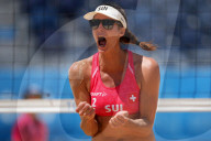 TOKIO 2020 OLY - Schweizerinnen Heidrich/Verge-Depre stehen im Beachvolley-Halbfinal
