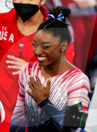 TOKIO 2020 OLY - Simone Biles (USA) gewinnt Bronze am Schwebebalken