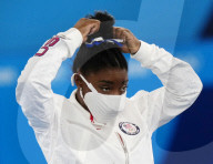 TOKIO 2020 OLY - Simone Biles (USA) gewinnt Bronze am Schwebebalken