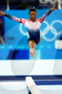 TOKIO 2020 OLY - Simone Biles (USA) gewinnt Bronze am Schwebebalken