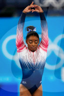 TOKIO 2020 OLY - Simone Biles (USA) gewinnt Bronze am Schwebebalken