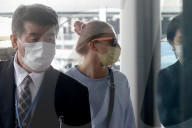 TOKIO 2020 OLY - Belasrussiche Sprinterin Timanovskaya fliegt vom Flughafen Narita ab