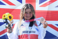 Sky Brown: Skateboarder, 13, becomes Team GB’s youngest Olympic medallist with park bronze.