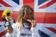 Sky Brown: Skateboarder, 13, becomes Team GB’s youngest Olympic medallist with park bronze.