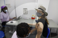 Young people vaccinated