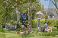 Justin Thornton and Thea Bregazzi's country home in Walberswick in Suffolk
