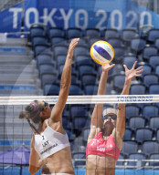 TOKIO 2020 OLY - Heidrich/Verge gewinnen Bronze im Beachvolleyball
