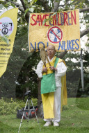 Hiroshima Remembered. Tavistock Square, London, Great Britain. 6th August 2021. 