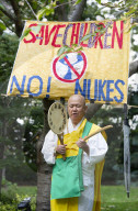 Hiroshima Remembered. Tavistock Square, London, Great Britain. 6th August 2021. 