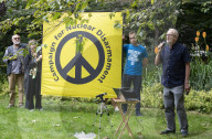 Hiroshima Remembered. Tavistock Square, London, Great Britain. 6th August 2021. 