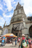 NEWS - Klimademo auf dem Berner Münsterplatz