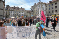 NEWS - Klimademo auf dem Berner Münsterplatz