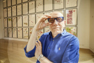 Brian Clarke creates field of poppies in memory of his friend Linda McCartney.