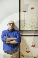 Brian Clarke creates field of poppies in memory of his friend Linda McCartney.