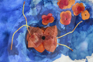 Brian Clarke creates field of poppies in memory of his friend Linda McCartney.