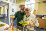 The Egton Bridge gooseberry show.