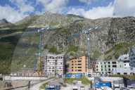 NEWS - Andermatt: Sawiris Immobilien Baustellen