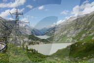 NEWS - Hochspannungsleitung am Stausee am Grimselpass