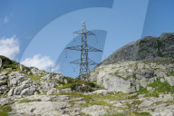 NEWS - Hochspannungsleitung am Stausee am Grimselpass