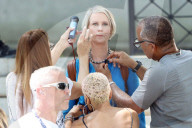 PEOPLE - Sarah Jessica Parker und Cynthia Nixon am Set von 'And Just Like That' in New York