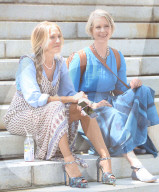 PEOPLE - Sarah Jessica Parker und Cynthia Nixon am Set von 'And Just Like That' in New York