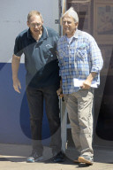 Hollywood veteran Mark Harmon picks up a vintage pickup truck as he is seen out and about a few weeks before his 70th birthday [September 2].