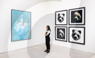 Right Here Right Now exhibition at the Saatchi Gallery, London