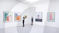 Right Here Right Now exhibition at the Saatchi Gallery, London