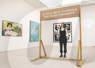 Right Here Right Now exhibition at the Saatchi Gallery, London