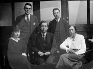The Manchester Guardian editorial staff in 1921