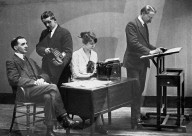 The Manchester Guardian editorial staff in 1921