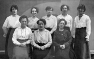 The Manchester Guardian editorial staff in 1921