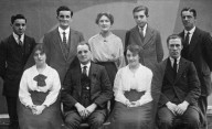 The Manchester Guardian editorial staff in 1921