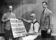 The Manchester Guardian editorial staff in 1921