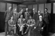 The Manchester Guardian editorial staff in 1921