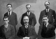 The Manchester Guardian editorial staff in 1921