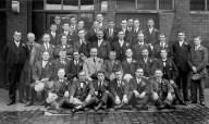 The Manchester Guardian editorial staff in 1921