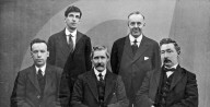 The Manchester Guardian editorial staff in 1921