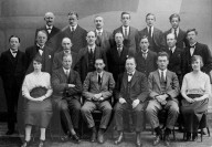 The Manchester Guardian editorial staff in 1921