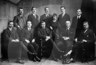 The Manchester Guardian editorial staff in 1921