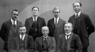 The Manchester Guardian editorial staff in 1921