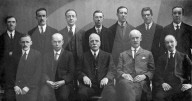 The Manchester Guardian editorial staff in 1921