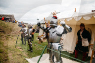 Britain’s re-enactors return to the battlefields after lockdown – a photo essay. They bring our history to life, and add drama and spectacle to summer days out. Now, after 18 months on the sidelines, armies of re-enactors are back in all their full per