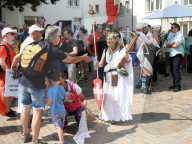NEWS - Coronavirus: Demonstration der Massnahmenkritiker «Freiheitstrychler» in Olten